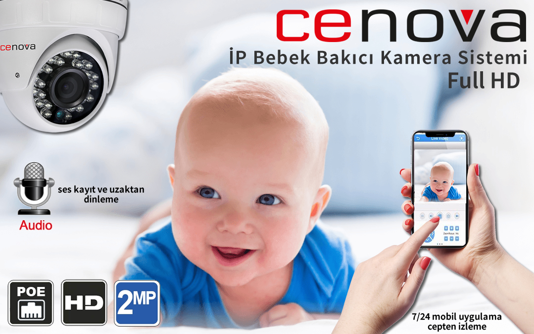 Cenova İP Bebek Bakıcısı Kamerası